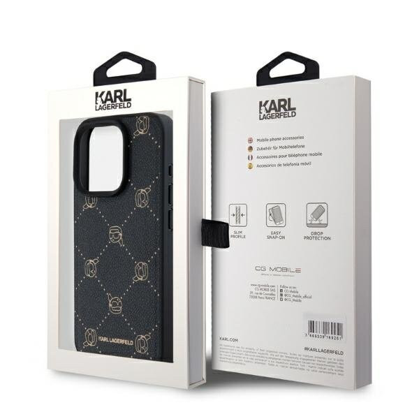 کاور کارل لاگرفلد مدل KARL HEADS PATTERN مناسب برای گوشی موبایل اپل IPHONE 16 PROMAX