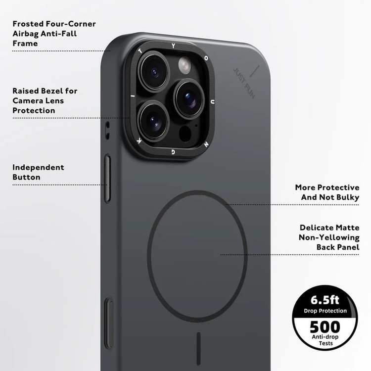 کاور یانگ کیت مدل Soft touch مناسب برای گوشی موبایل اپل iphone 16 pro max