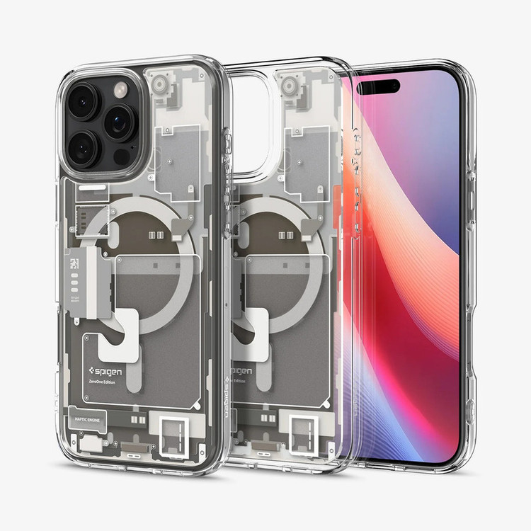 کاور اسپیگن مدل Ultra Hybrid Zero One مناسب برای گوشی موبایل اپل iPhone 16 Pro