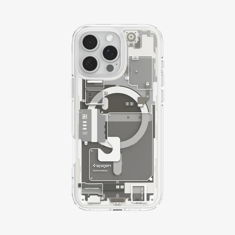 کاور اسپیگن مدل Ultra Hybrid Zero One مناسب برای گوشی موبایل اپل iPhone 16 Pro