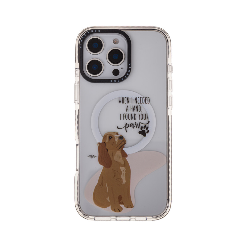 کاور ویناکیسز مدلI found your paw MagSafe مناسب برای گوشی موبایل اپل iphone 16 pro max