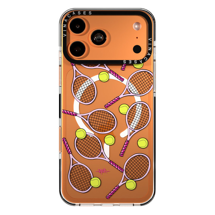 کاور ویناکیسز مدل Tennis rackets MagSafe مناسب برای گوشی موبایل اپل iphone 17 pro