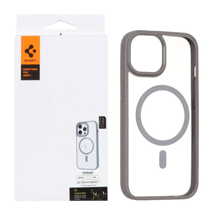 کاور اسپیگن مدل ULTRA HYBRID مناسب برای گوشی موبایل اپل IPHONE 15 PROMAX