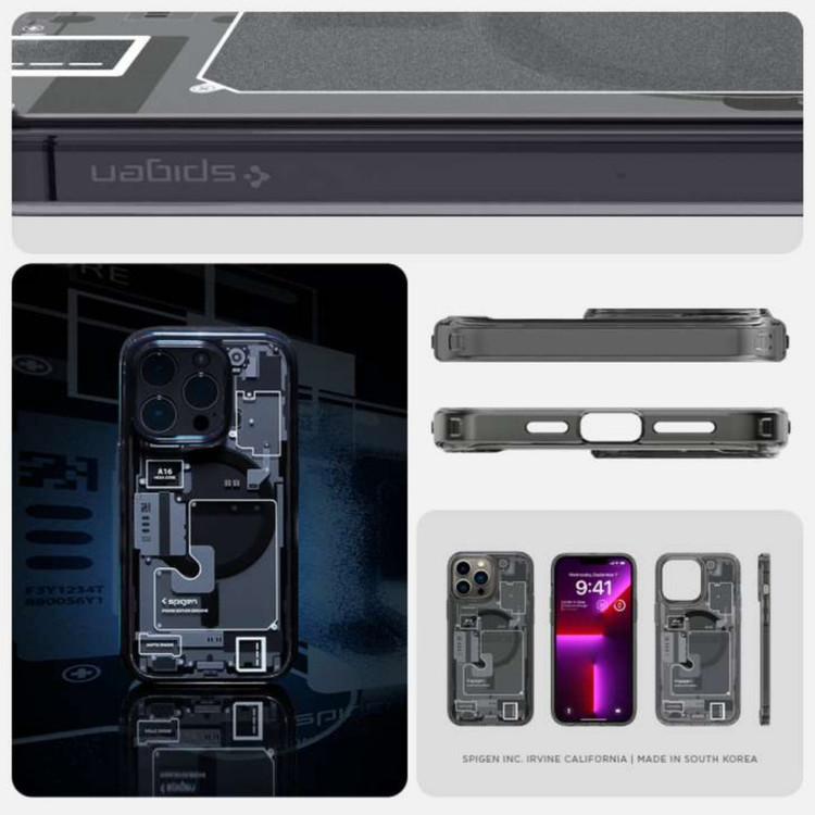 کاور اسپیگن مدل Ultra Hybrid Magnetic مناسب برای گوشی موبایل اپل iphone 13 Pro