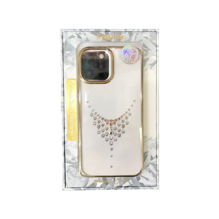 کاور کینگیکس بار مدل luxury crystal swarovski کد013 مناسب برای گوشی موبایل اپل Iphone 13promax