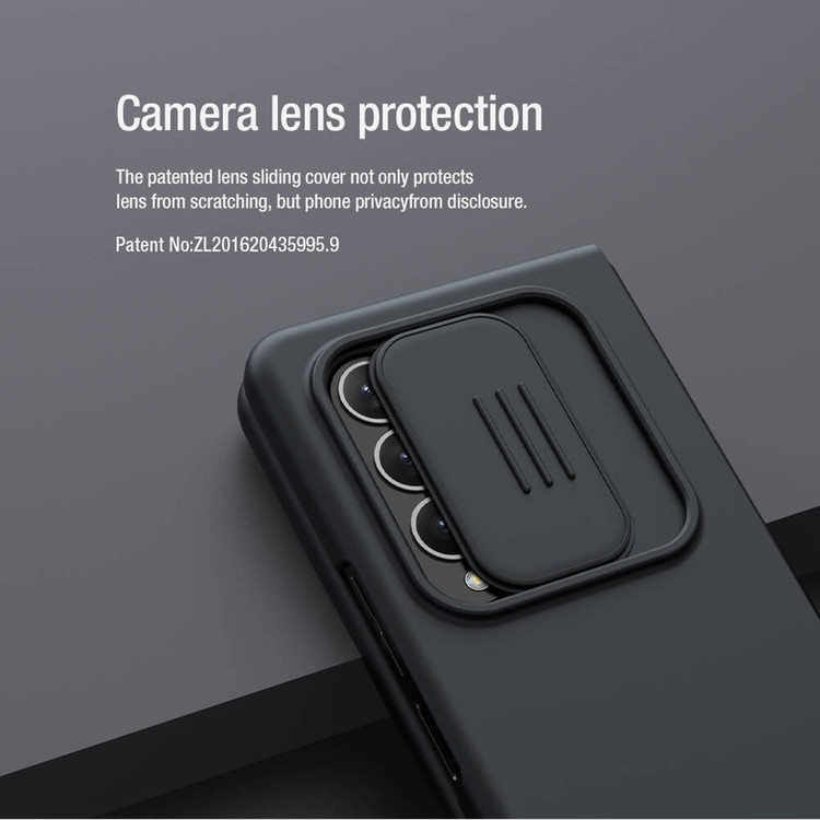 کاور نیلکین مدل CamShield Silky silicon مناسب برای گوشی موبایل سامسونگ Galaxy Z Fold3 5G / W22 5G