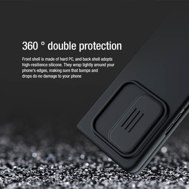 کاور نیلکین مدل CamShield Silky silicon مناسب برای گوشی موبایل سامسونگ Galaxy Z Fold3 5G / W22 5G