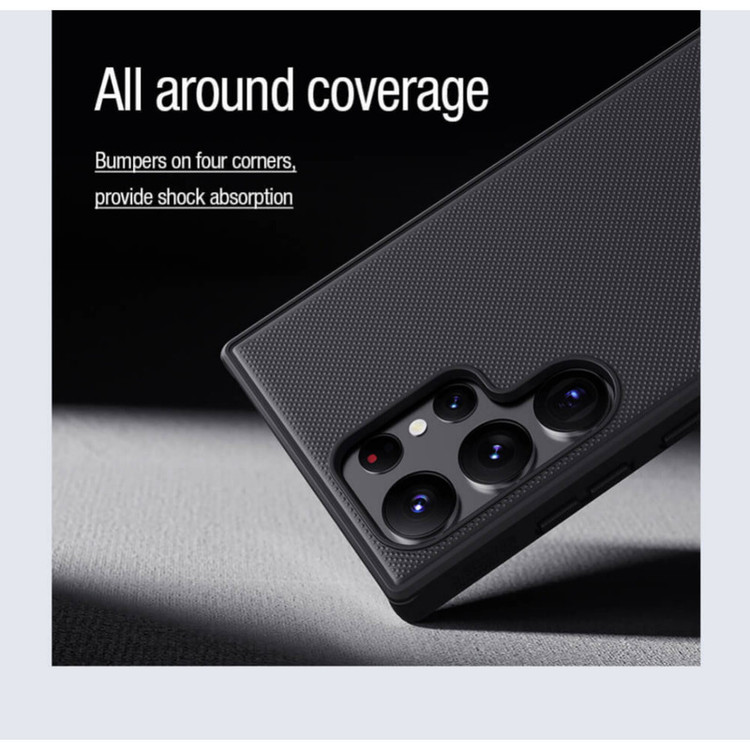 کاور نیلکین مدل Super Frosted Shield Pro Magnetic مناسب برای گوشی موبایل سامسونگ Galaxy S23 Ultra
