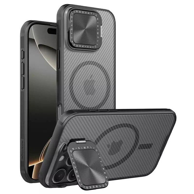 کاور نیلکین مدل Camshield Prop Magnetic Clear مناسب برای گوشی موبایل اپل iPhone 16 Pro Max