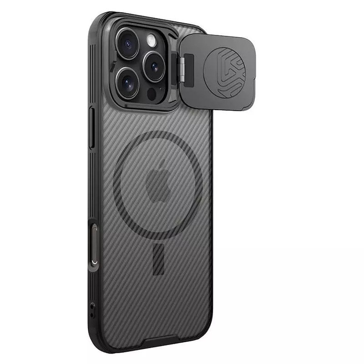 کاور نیلکین مدل Camshield Prop Magnetic Clear مناسب برای گوشی موبایل اپل iPhone 16 Pro Max