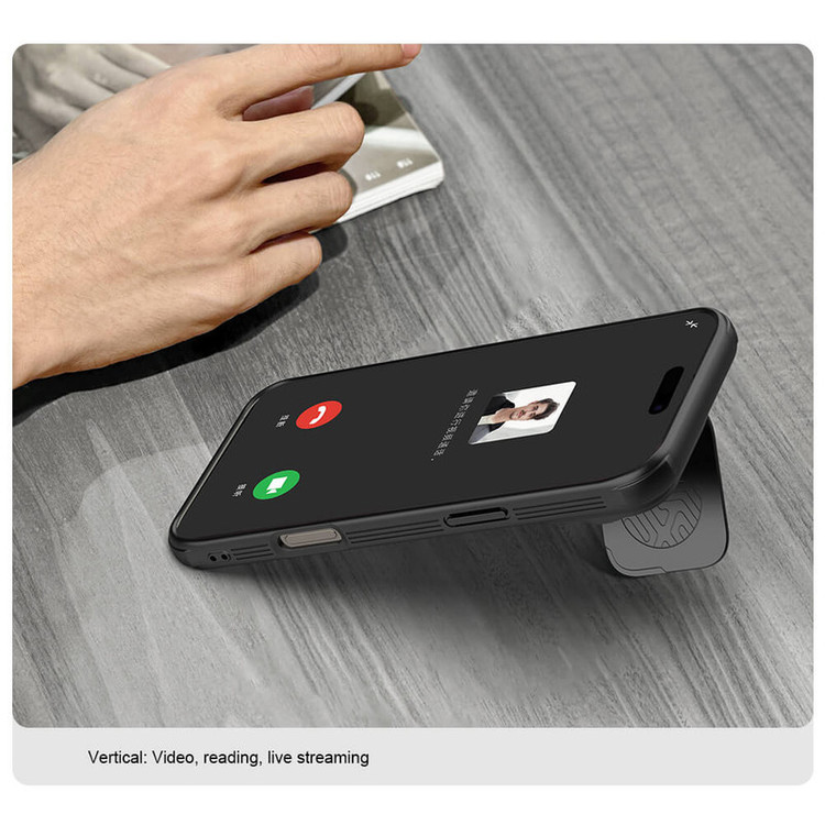 کاور نیلکین مدل Camshield Prop Magnetic Clear مناسب برای گوشی موبایل اپل iPhone 16 Pro Max