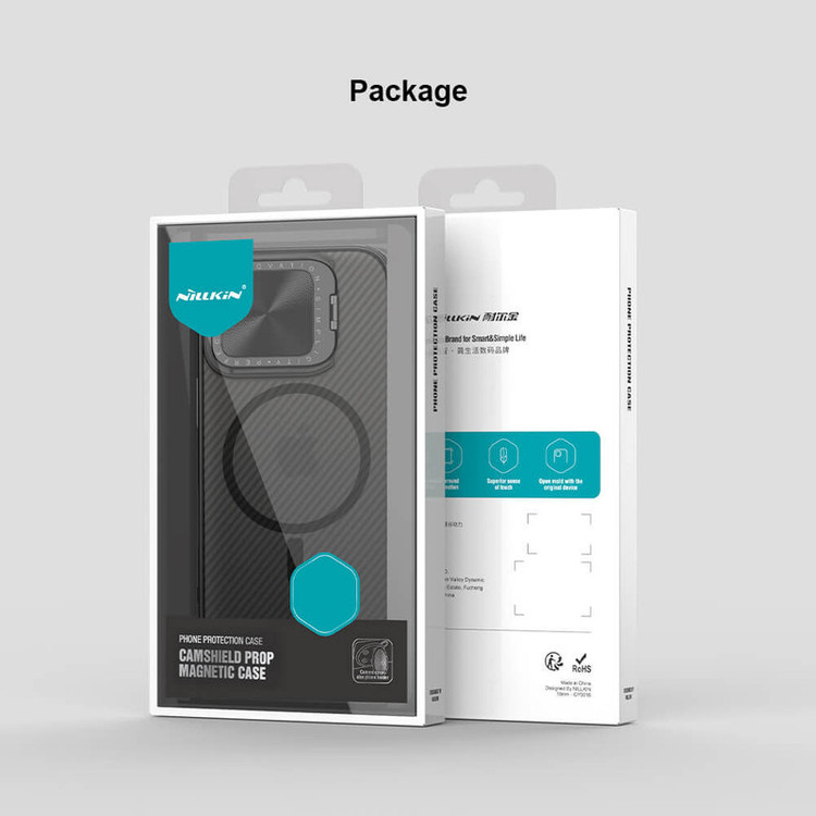 کاور نیلکین مدل Camshield Prop Magnetic Clear مناسب برای گوشی موبایل اپل iPhone 16 Pro Max