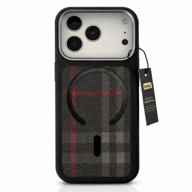 کاور سیبلینگ مدل Burberry مناسب برای گوشی موبایل اپل IPHONE 17 PRO