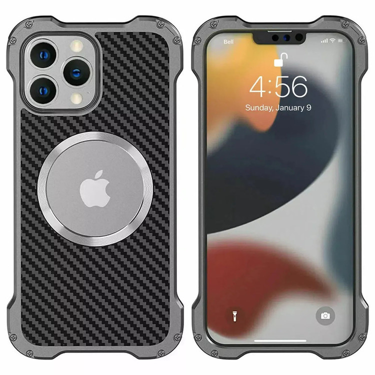 کاور مدل کربنی 168 مناسب برای گوشی موبایل اپل iPhone 16 pro max