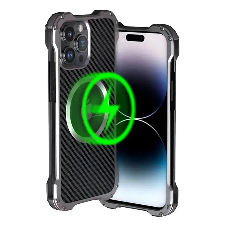 کاور مدل کربنی 168 مناسب برای گوشی موبایل اپل iPhone 16 pro max