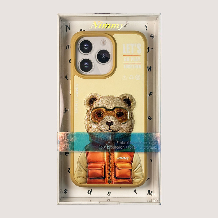 کاور نیمی مدل COOL CUTE BEAR مناسب برای گوشی موبایل اپل IPHONE 15 PRO MAX