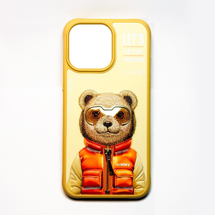 کاور نیمی مدل COOL CUTE BEAR مناسب برای گوشی موبایل اپل IPHONE 15 PRO MAX