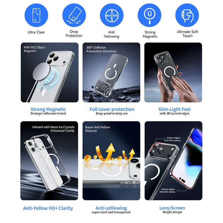 کاور ویوو مدل YXK-207 مناسب برای گوشی موبایل اپل iPhone 17 ProMax