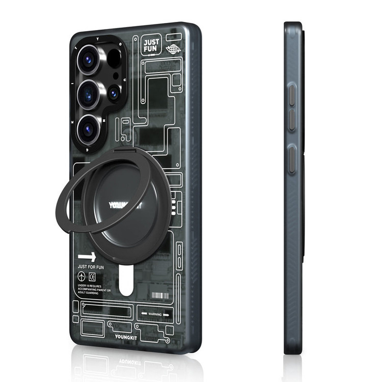 کاور یانگ کیت مدل Technology Rotating bracket مناسب برای گوشی موبایل سامسونگ Galaxy S25 Ultra