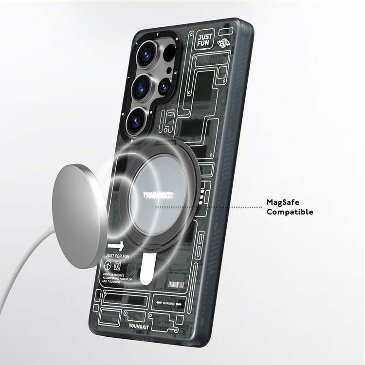 کاور یانگ کیت مدل Technology Rotating bracket مناسب برای گوشی موبایل سامسونگ Galaxy S25 Ultra