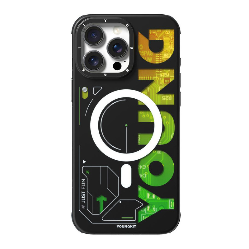 کاور یانگ کیت مدل Futuristic and Digital مناسب برای گوشی موبایل اپل iphone 16pro