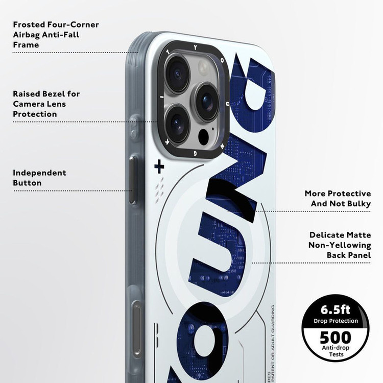 کاور یانگ کیت مدل Futuristic and Digital مناسب برای گوشی موبایل اپل iphone 16pro