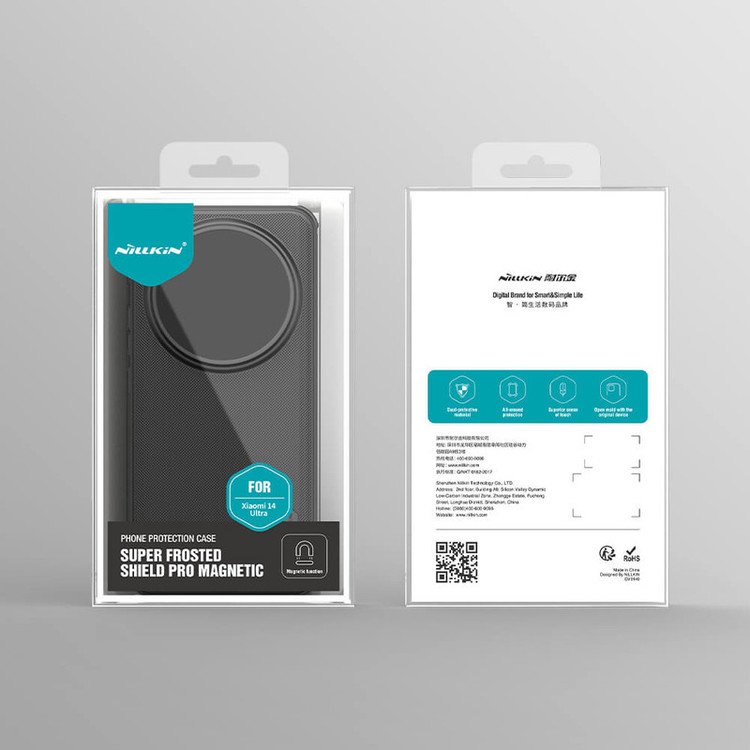 کاور نیلکین مدل Super Frosted Shield Pro مناسب برای گوشی موبایل شیائومی 14 Ultra