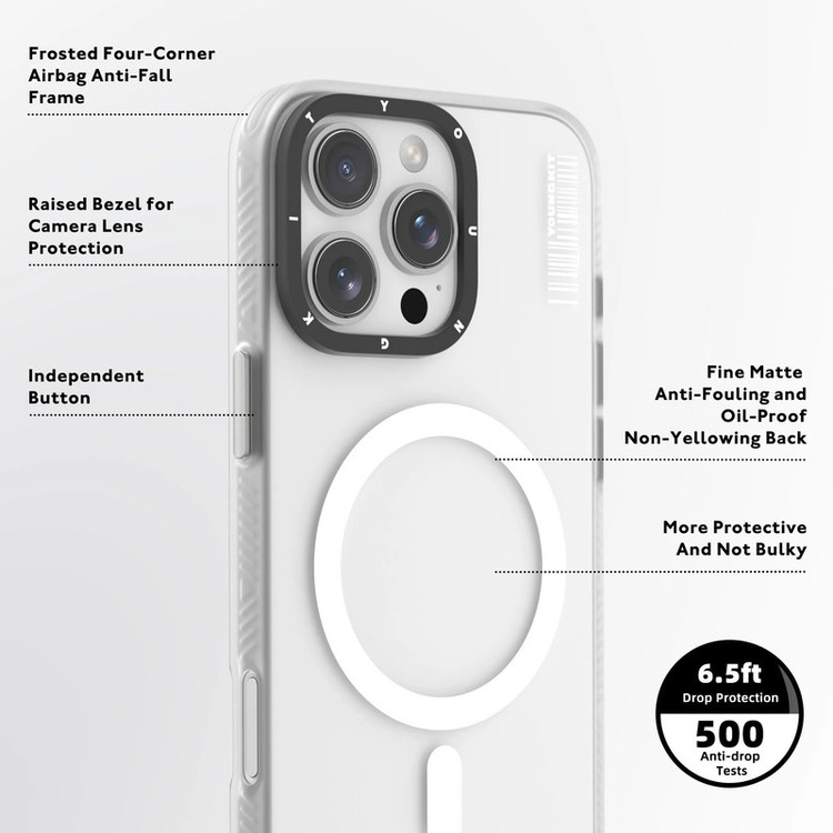 کاور یانگ کیت مدل Hidden Sand Magsafe مناسب برای گوشی موبایل اپل iphone 16