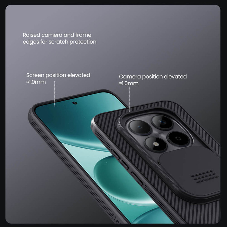 کاور نیلکین مدل Camshield Pro مناسب برای گوشی موبایل شیائومی Redmi Note 15 Pro 5G