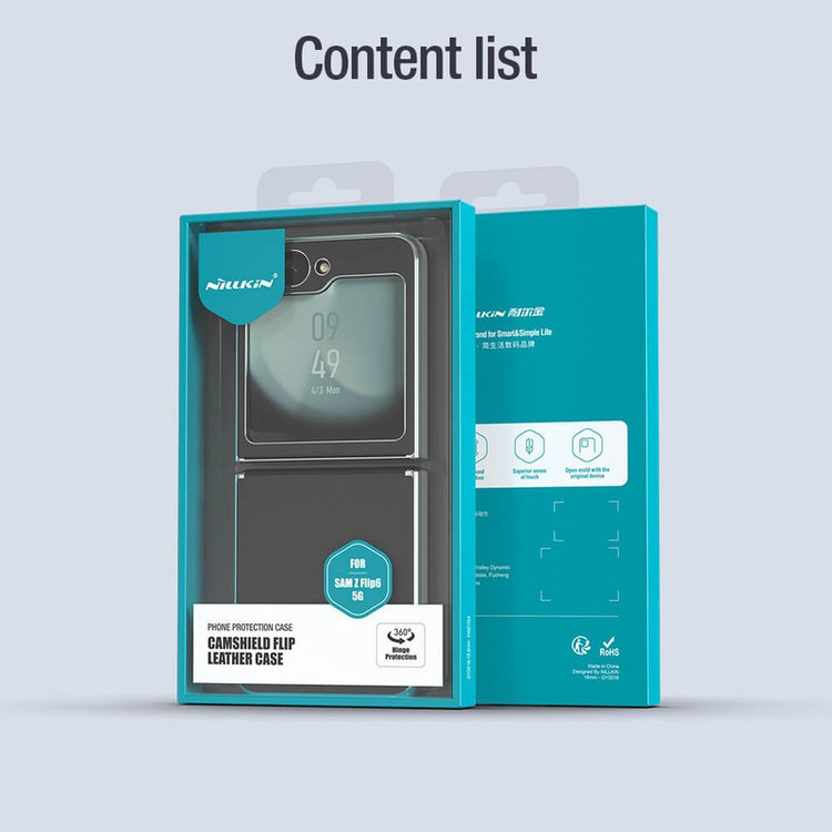 کاور نیلکین مدل CamShield Flip Modern مناسب برای گوشی موبایل سامسونگ Galaxy Z Flip 6