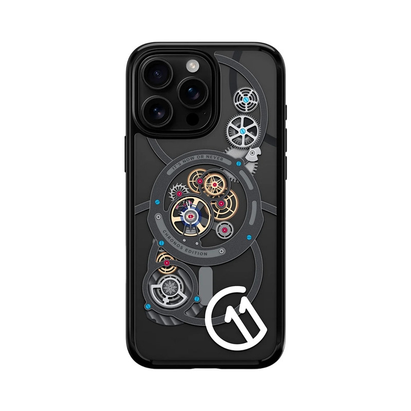 کاور اسپیگن مدل C11 Chronos مناسب برای گوشی موبایل اپل iPhone 16 Pro Max