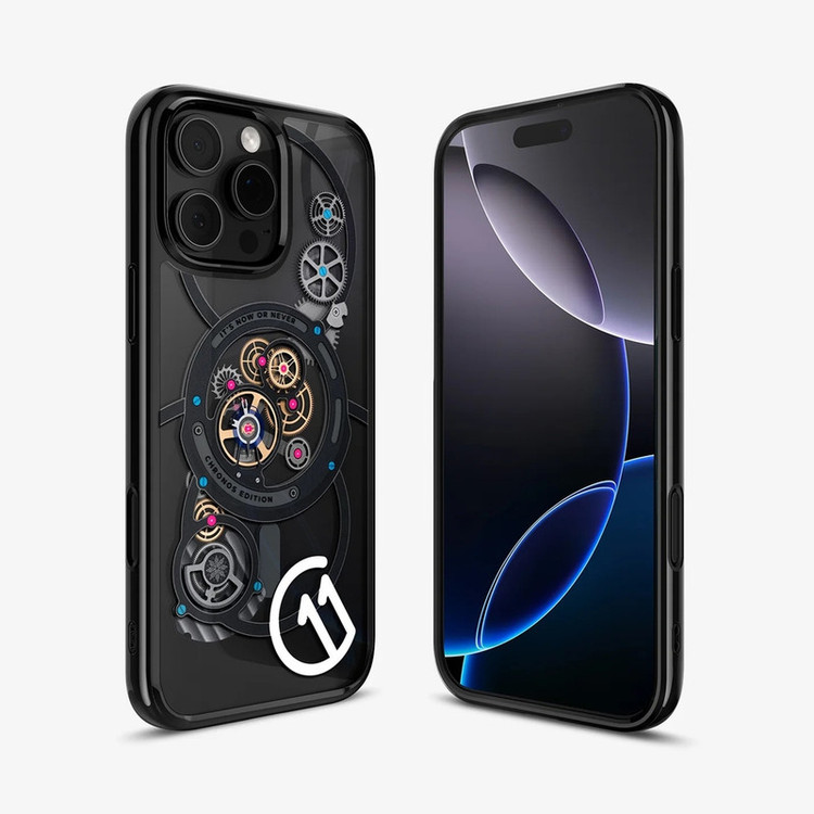 کاور اسپیگن مدل C11 Chronos مناسب برای گوشی موبایل اپل iPhone 16 Pro Max