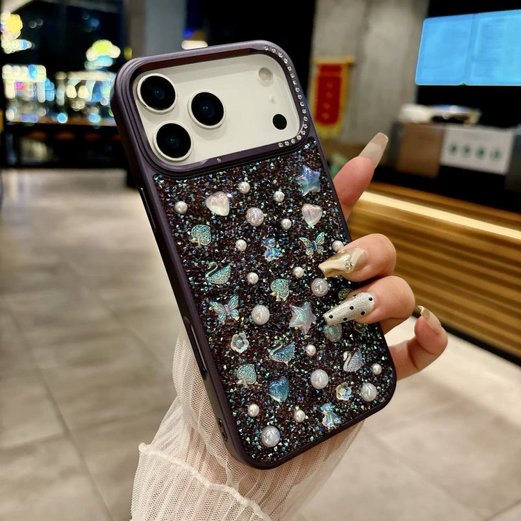 کاور مدل صدفی طرح دریایی مناسب برای گوشی موبایل اپل Iphone 17 pro max