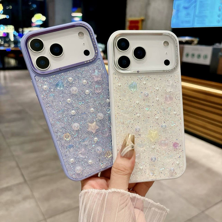 کاور مدل صدفی طرح دریایی مناسب برای گوشی موبایل اپل Iphone 17 pro max