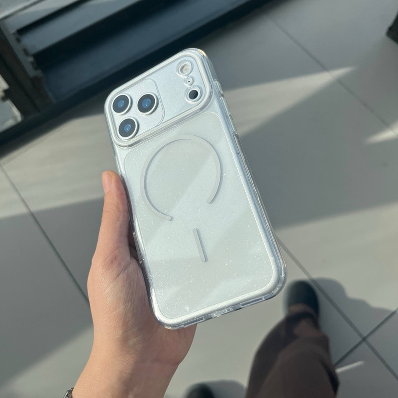 کاور کی اس تی دیزاین مدل شاین مگ سیف مناسب برای گوشی موبایل اپل Iphone 16 pro max