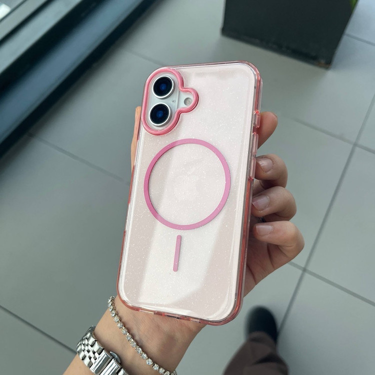 کاور کی اس تی دیزاین مدل شاین مگ سیف مناسب برای گوشی موبایل اپل Iphone 16 pro max