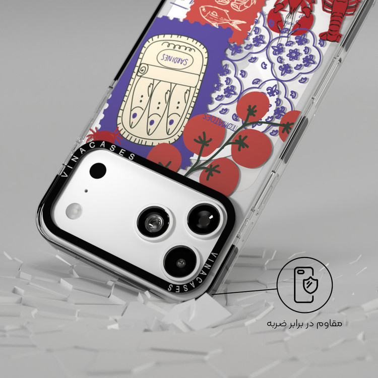 کاور ویناکیسز مدل Tomato MagSafe مناسب برای گوشی موبایل اپل iphone 17 pro