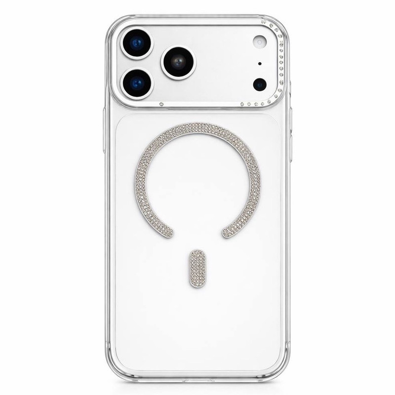 کاور طرح مگ سیف نگینی مناسب برای گوشی موبایل اپل Iphone 17 Pro Max