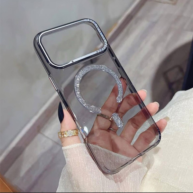 کاور طرح مگ سیف نگینی مناسب برای گوشی موبایل اپل Iphone 17 Pro Max