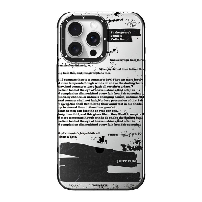 کاور یانگ کیت مدل Shakespeare مناسب برای گوشی موبایل اپل iphone 16pro
