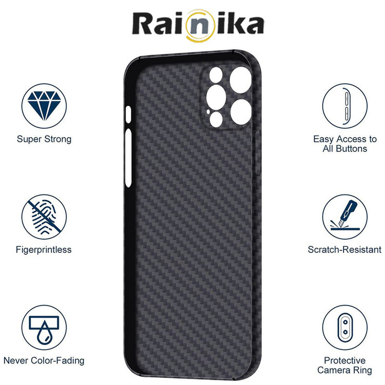 کاور رینیکا مدل Carbon Fiber I14P مناسب برای گوشی موبایل اپل Iphone 14 Pro