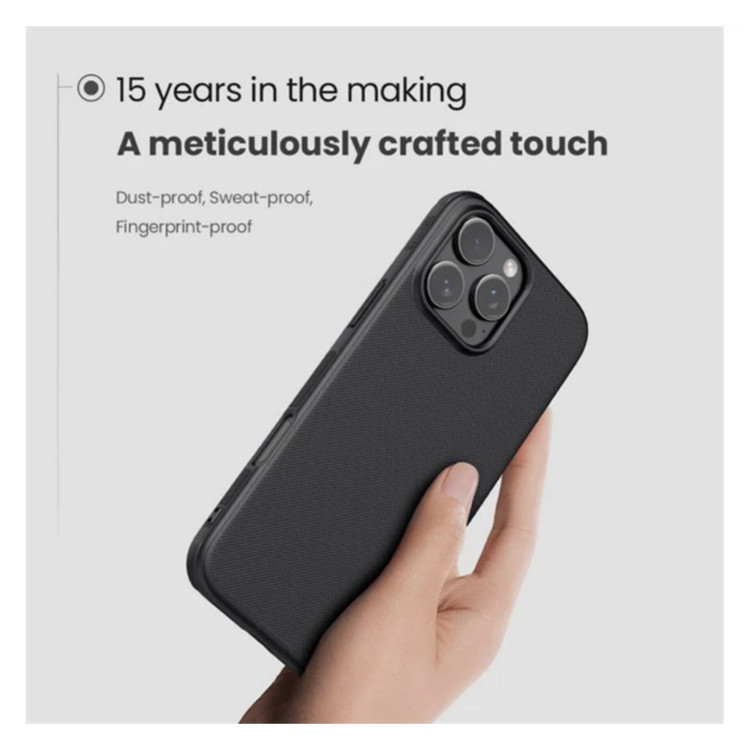 کاور نیلکین مدل Super Frosted Shield Pro مناسب برای گوشی موبایل اپل iPhone 13