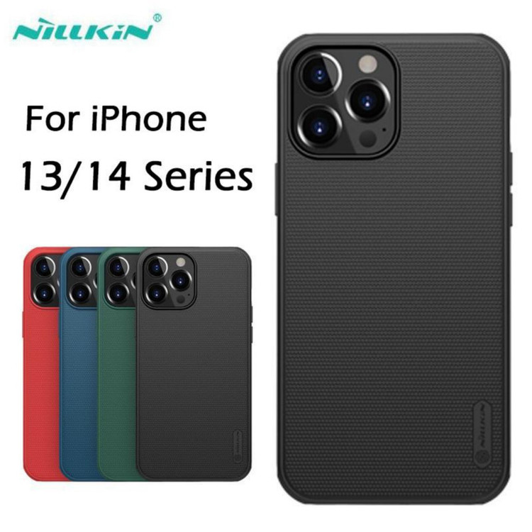 کاور نیلکین مدل Super Frosted Shield Pro مناسب برای گوشی موبایل اپل iPhone 13