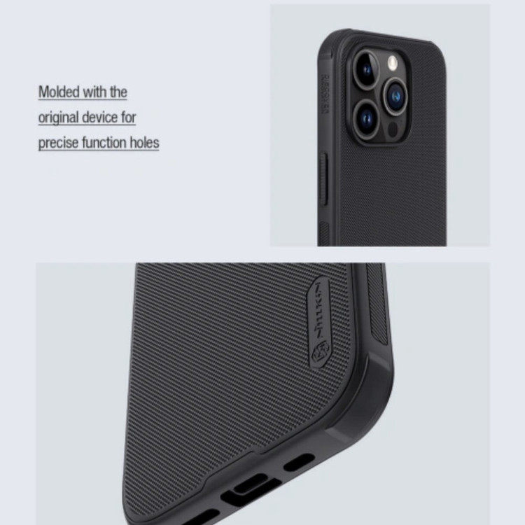 کاور نیلکین مدل Super Frosted Shield Pro مناسب برای گوشی موبایل اپل iPhone 13