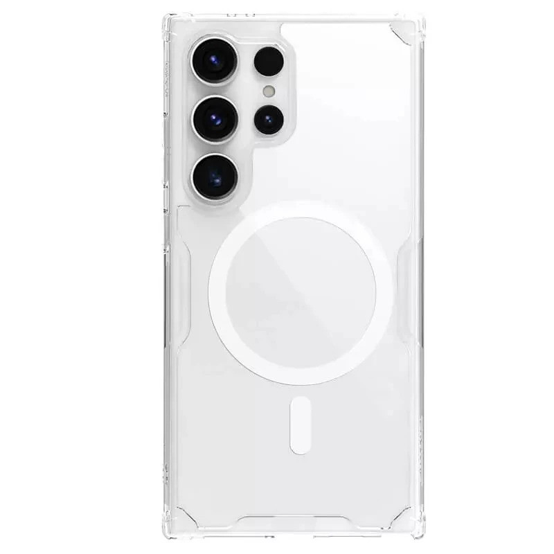 کاور نیلکین مدل Nature TPU Pro Magnetic مناسب برای گوشی موبایل سامسونگ Galaxy S25 Ultra