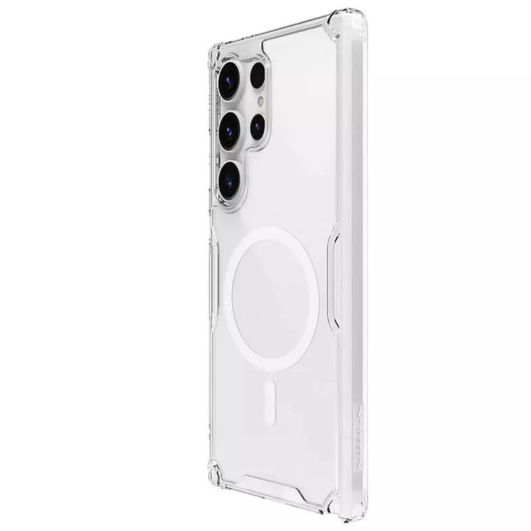 کاور نیلکین مدل Nature TPU Pro Magnetic مناسب برای گوشی موبایل سامسونگ Galaxy S25 Ultra