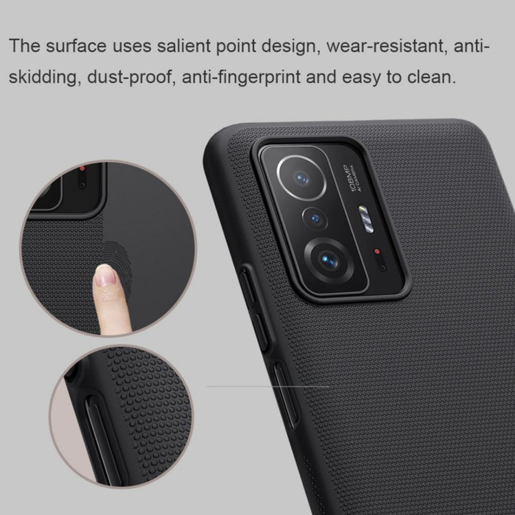 کاور نیلکین مدل super frosted shield مناسب برای گوشی موبایل شیائومی Mi 11T pro