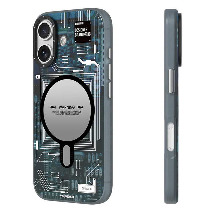 کاور یانگ کیت مدل Technology Futuristic مناسب برای گوشی موبایل اپل iphone 17