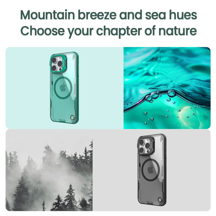 کاور نیلکین مدل Iceblade Prop Frame version Magnetic مناسب برای گوشی موبایل اپل iPhone 16 Pro