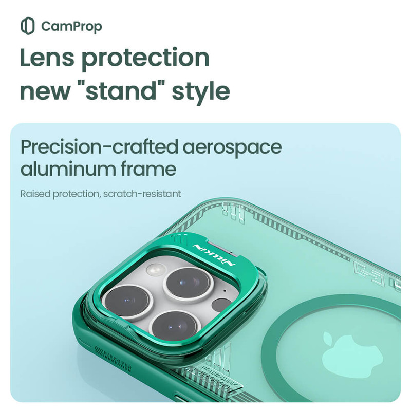 کاور نیلکین مدل Iceblade Prop Frame version Magnetic مناسب برای گوشی موبایل اپل iPhone 16 Pro